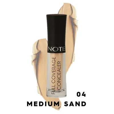 Note 04 Medium Sand Coverage Liquid Concealer